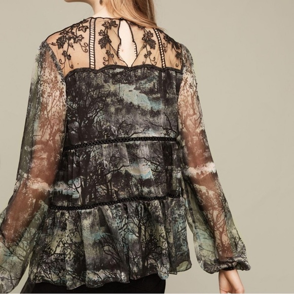 •nwt• RARE Anthro’s harlyn sigrid blouse - Picture 4 of 9